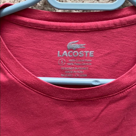 Lacoste T shirt - Picture 2 of 2